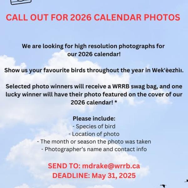 WRRB 2026 calendar photo contest